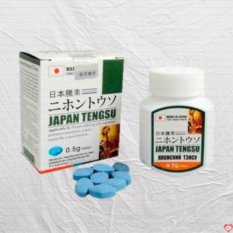 Japan Tengsu Nhật Bản 0.5g 16 Viên