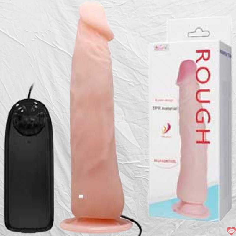 DV33B Dương vật giả silicon mềm có rung hít tường chơi nhiều thế