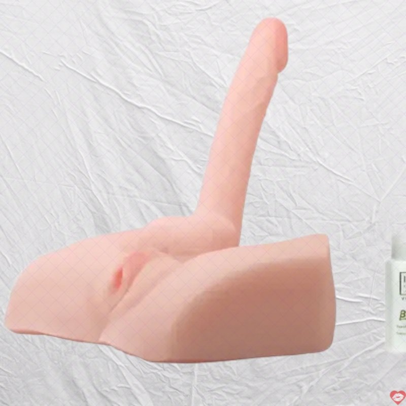 Âm đạo giả và dương vật giả kết hợp làm tình DV36A BAILE có rung xoay âm thanh sex talk