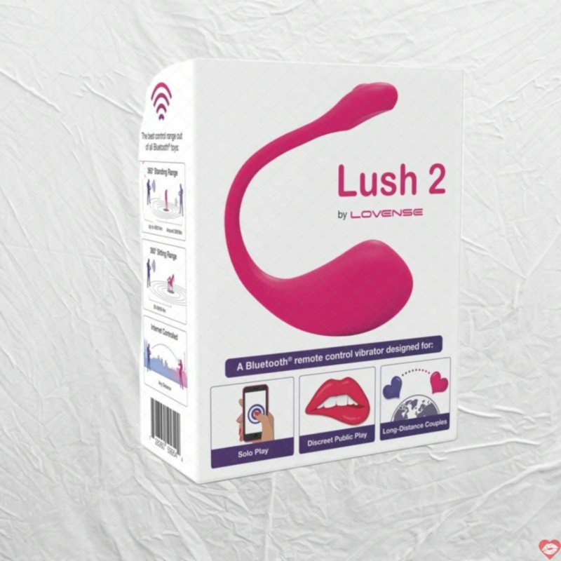 Trứng Rung Siêu Cao Cấp Lovense Lush 2 - Điều Khiển Từ Xa Qua Điện Thoại Ở Bất Kì Đâu