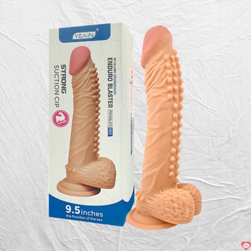Đồ chơi người lớn Yeain 9.5 Inch siêu thật dính tường hấp dẫn 