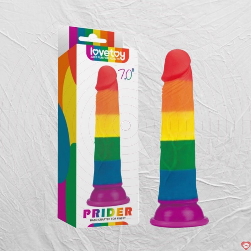 Lovetoy Prider 7.0  Dương vật giả dán tường cao cấp, mềm mại 