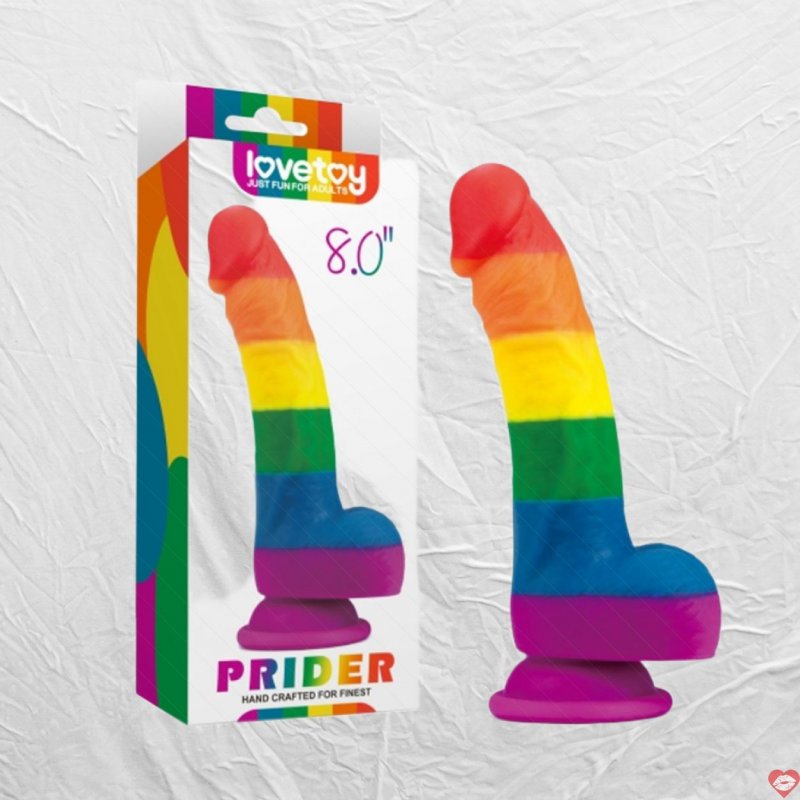 Dương Vật Giả Dính Tường Lovetoy Prider 8.0 Hàng Chính Hãng 