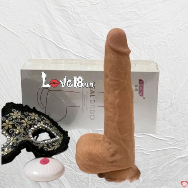Dương vật silicone gắn tường Real Dildo rung thụt nóng an toàn 