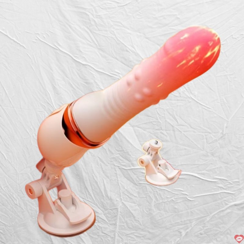 Đồ chơi tình dục rung thụt gắn tường tháo lắp siêu thực 