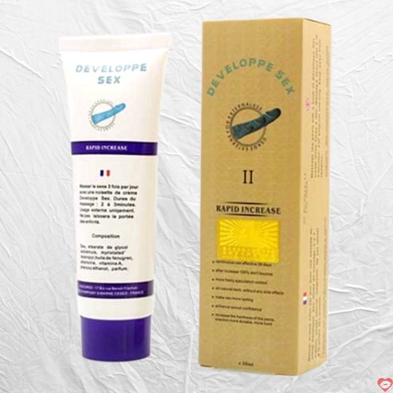 Kem XTS10Z Developpe Sex II kích thích tăng kích thước dương vật 