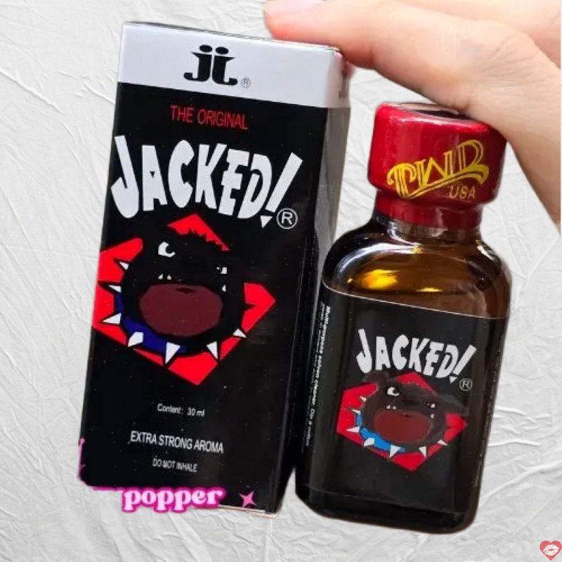 Popper Mỹ Jacked chó đen 30ml