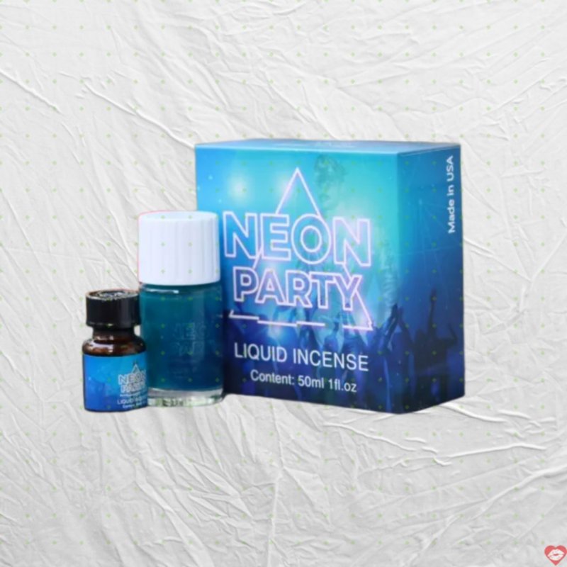 Popper Dạ Quang Neon Party Xanh - 50ml