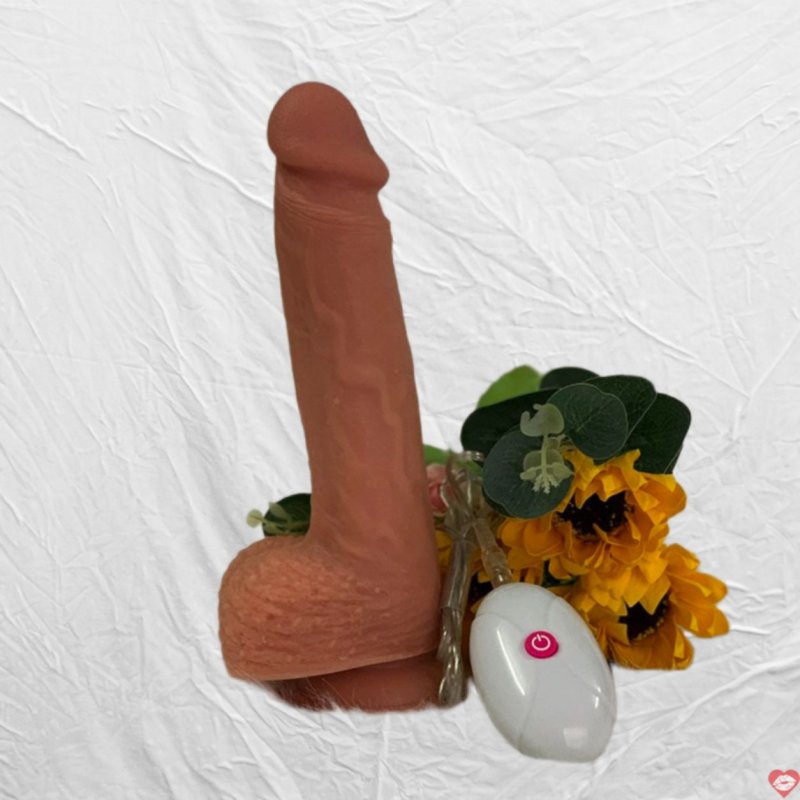 Dương vật siêu mềm & rung lovetoy nature cock Leo