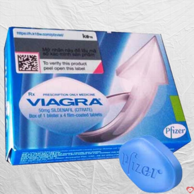 SL11 Thuốc cường dương cao cấp Via 50mg tăng cường sinh lý nam