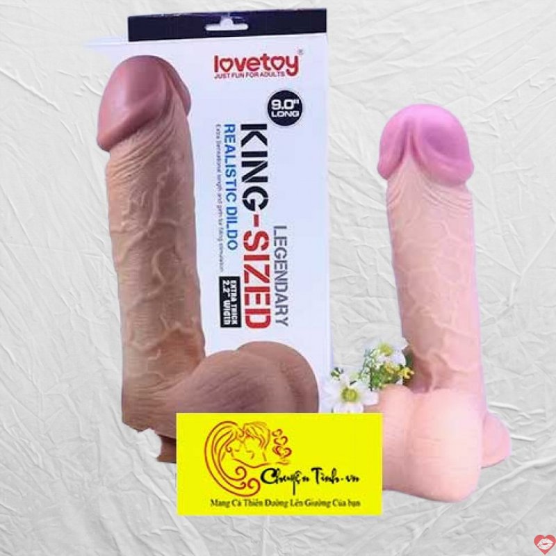 Dương vật giả Lovetoy King Big Size Khủng 5cm
