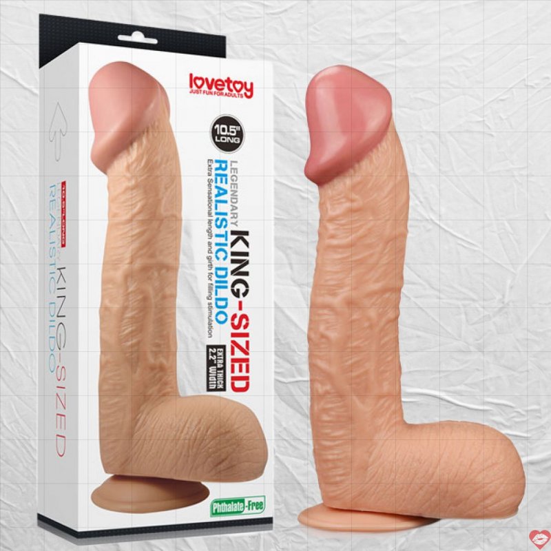 Dương Vật Giả Gắn Tường Lovetoy King Size 10.5 Inch