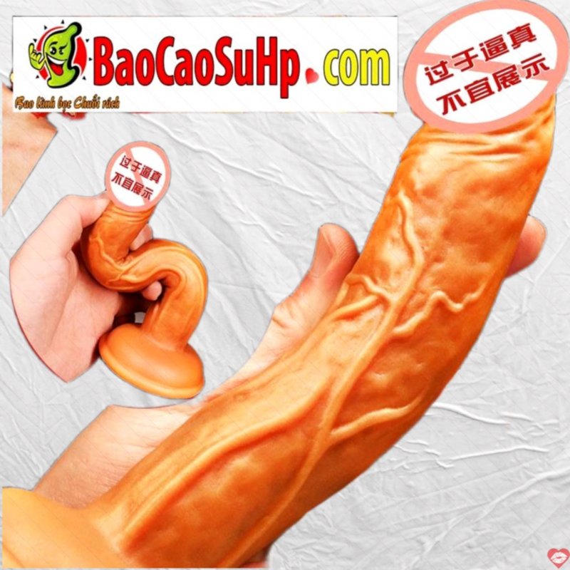 Dương vật giả đóng đất Jiuai lỏng silicone phallus siêu mềm mại