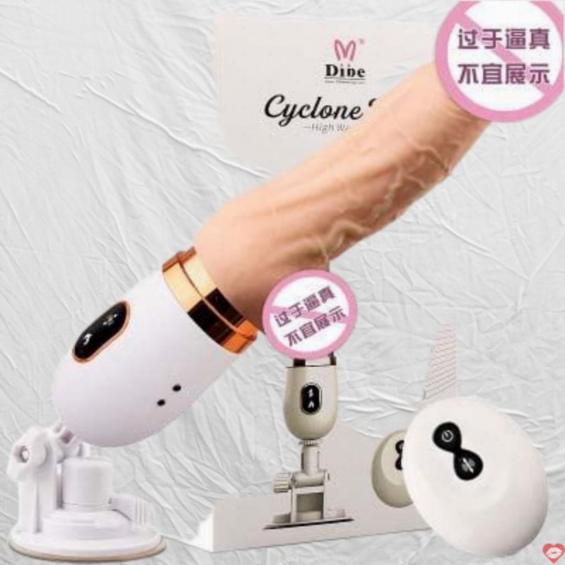 Dương vật giả xoay ngoáy phát nhiệt siêu mạnh CyClone Fire Dibe