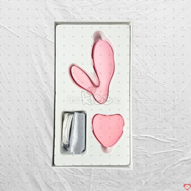 Máy rung điều khiển từ xa điểm G hình chú thỏ siêu kích thích 