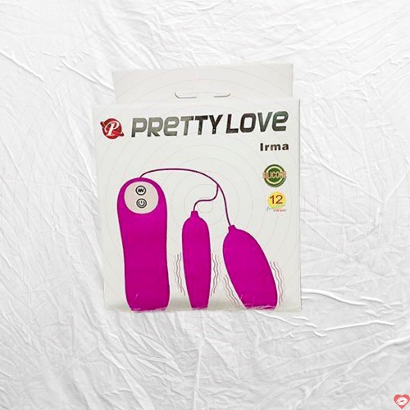 Trứng Rung 2 Đầu Prettylove Massage Điểm G Siêu Phê, An Toàn 