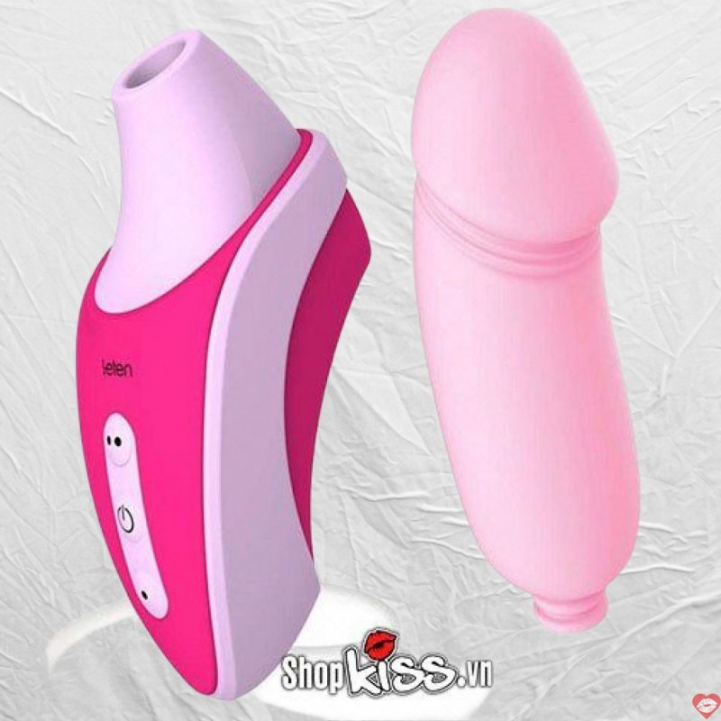 Máy bú mút trứng rung 3 đầu Leten kích thích sung sướng 