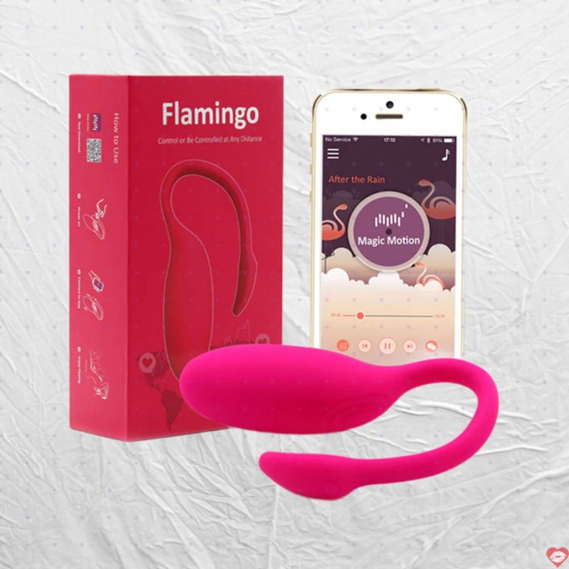 Trứng rung Magic Motion Flamingo cao cấp sành điệu siêu đã 