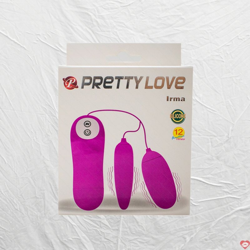 Trứng rung Pretty Love Irma thiết kế sang trọng, sục mạnh 