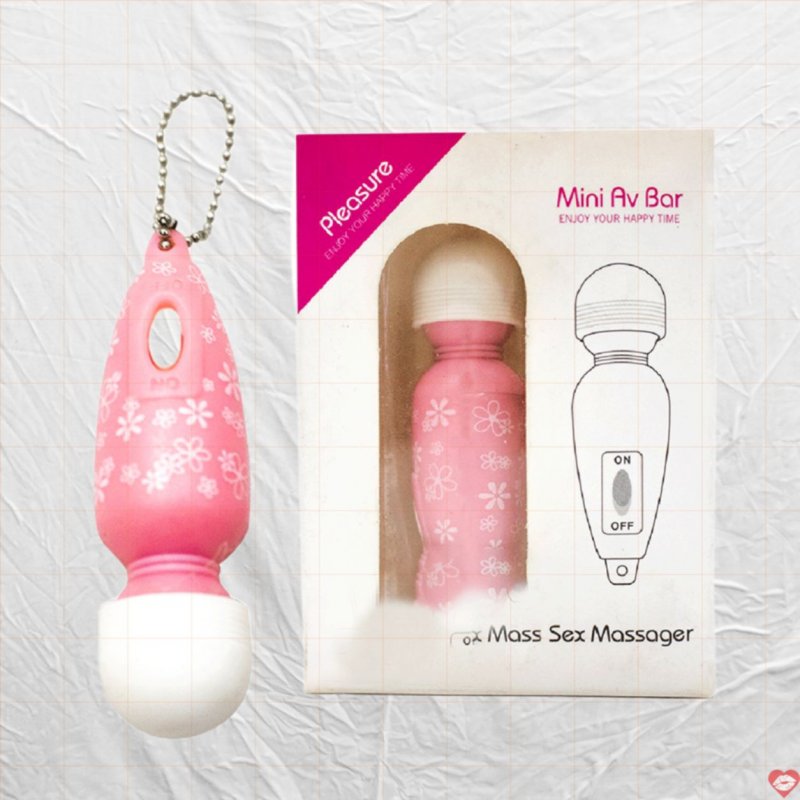 Móc khóa rung massage Pleasure Mini Av Bar kích thích hiệu quả 