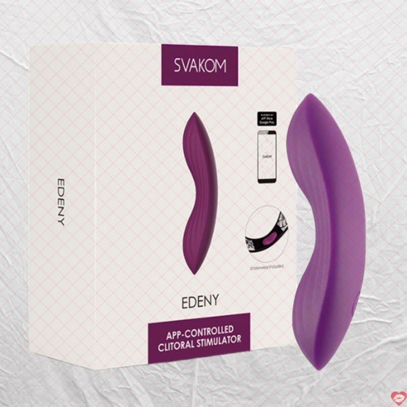 Máy rung trứng Svakom Edeny chăm sóc khoái cảm an toàn tiện lợi 