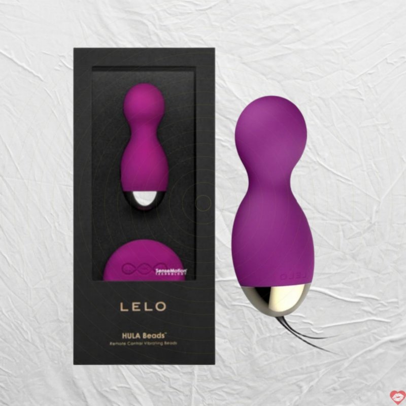 Trứng rung Lelo Hula Beads siêu mềm mại tăng khoái cảm nhanh 