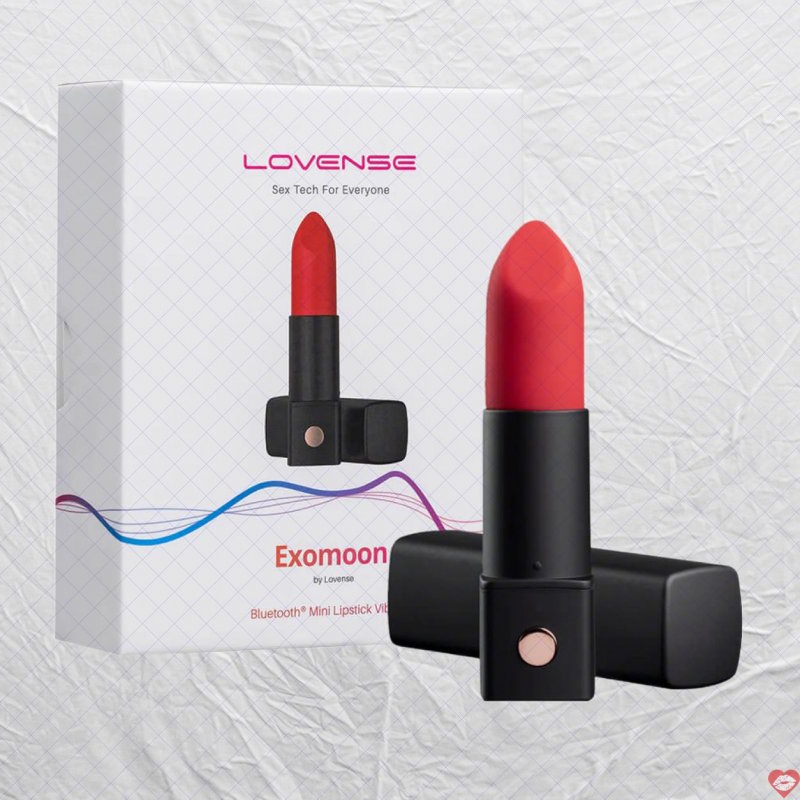 Lovense Exomoon rung mini son dễ dùng kích thích mạnh mẽ 