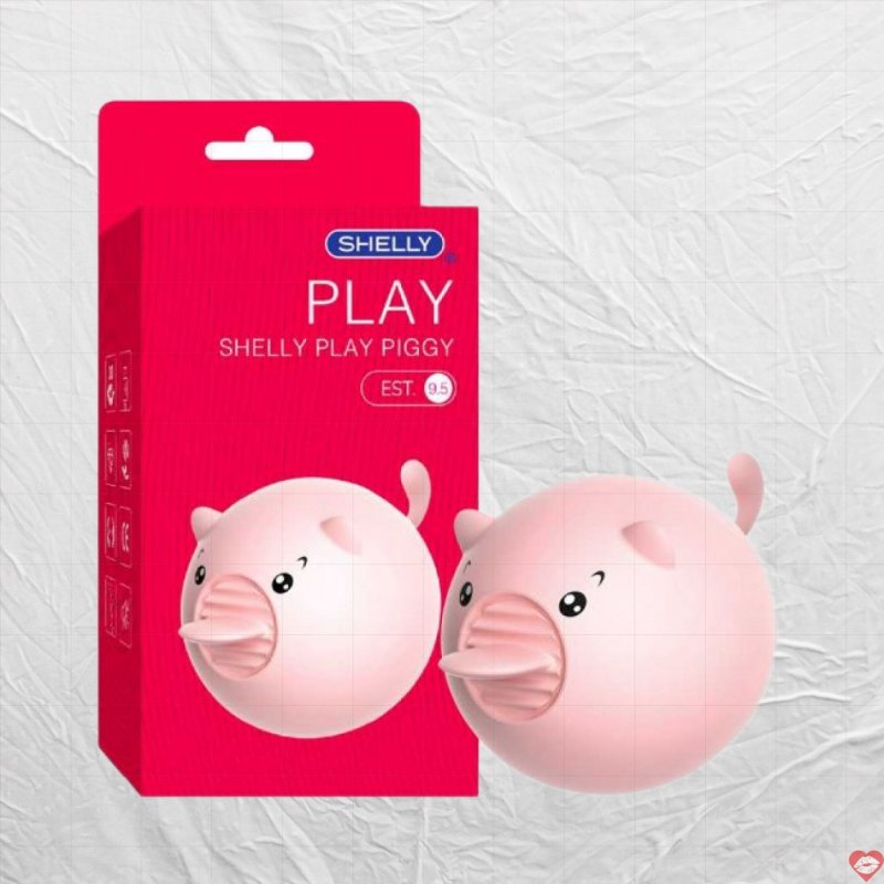 Lưỡi rung Shelly Play Piggy thiết kế đáng yêu kích thích mạnh 