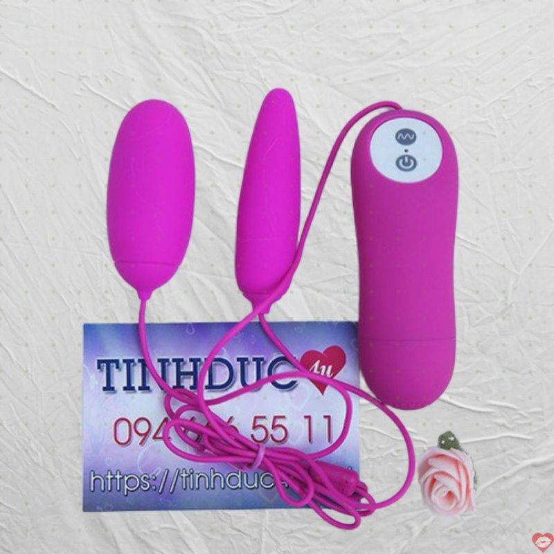 Pretty Love Irma hai đầu silicone mềm mịn rung cực mạnh