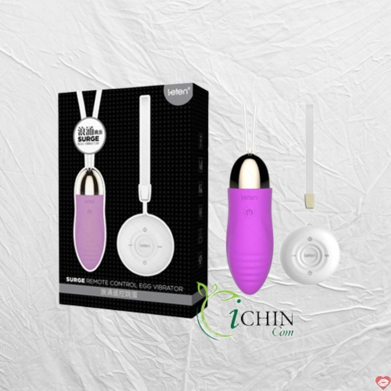 Trứng rung leten Surge pin sạc điều khiển từ xa