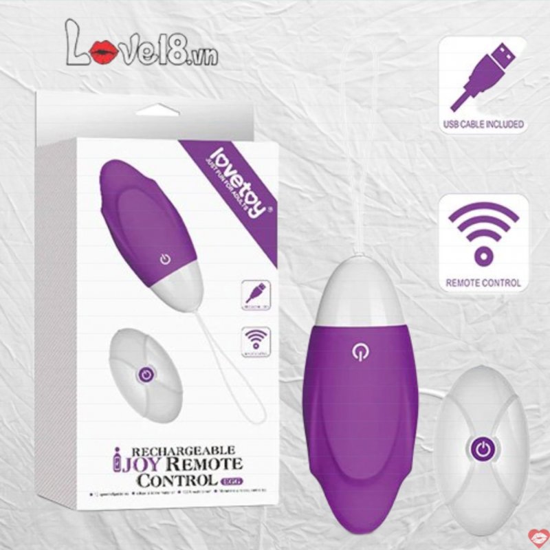 Trứng rung tình yêu có remote điều khiển IJOY LoveToy  