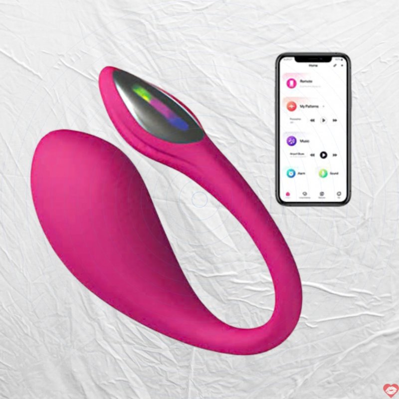 Trứng rung kích thích điểm G và âm vật Lovense Lush 4 – Điều khiển qua app