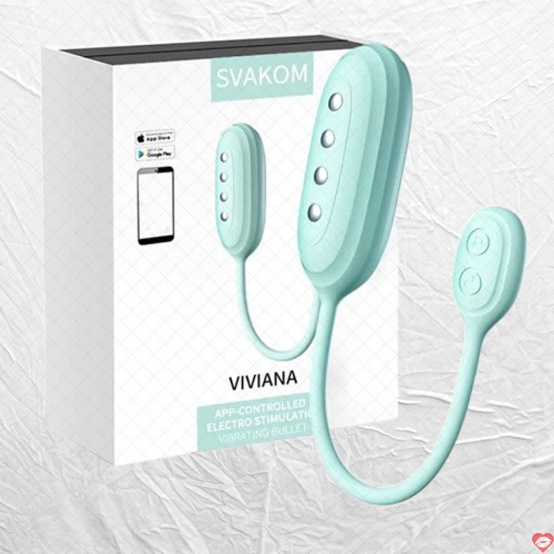 Trứng rung kích thích bằng xung điện Svakom Viviana – Điều khiển xa qua App