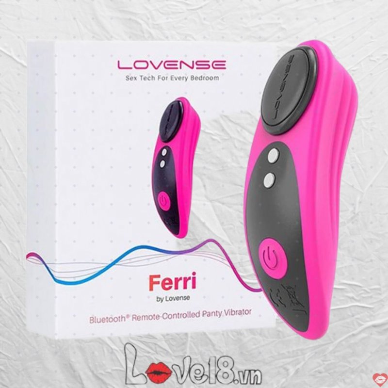 Trứng rung gắn quần lót thông minh Lovense Ferri – Điều khiển qua app