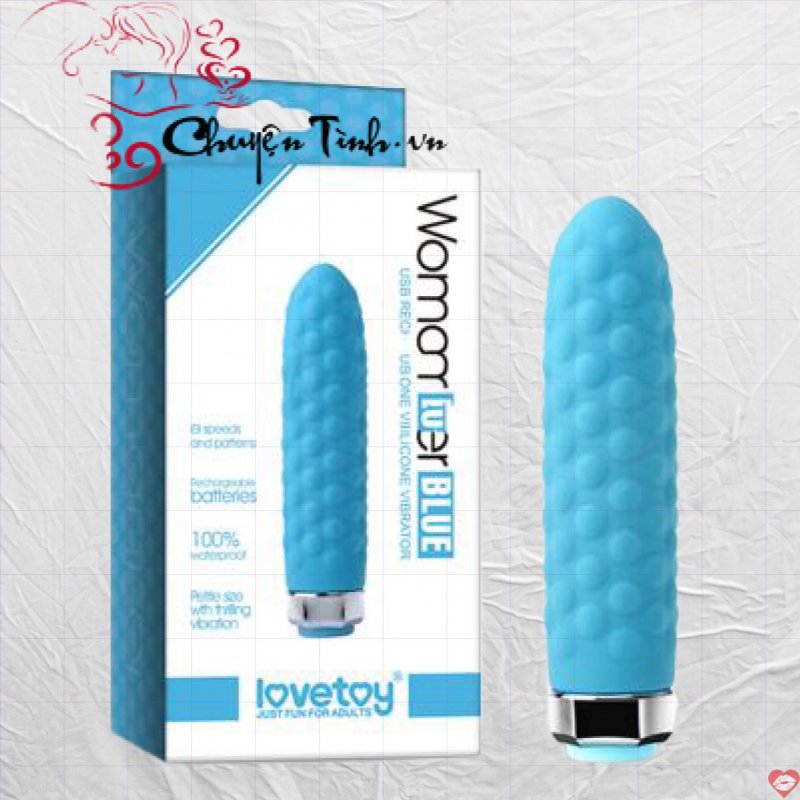 Que Rung Tình Yêu Lovetoy Blue Siêu Sướng