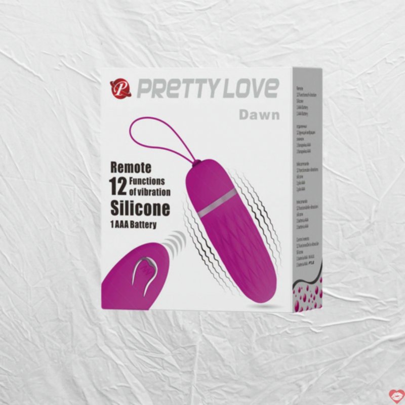 Trứng Rung Điều Khiển Xa 12 Chế Độ PrettyLove Dawn