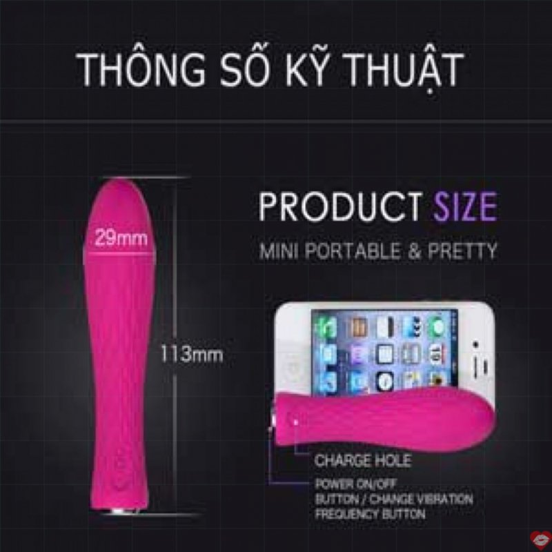 Thanh rung massage mini siêu mạnh Nalone Ian