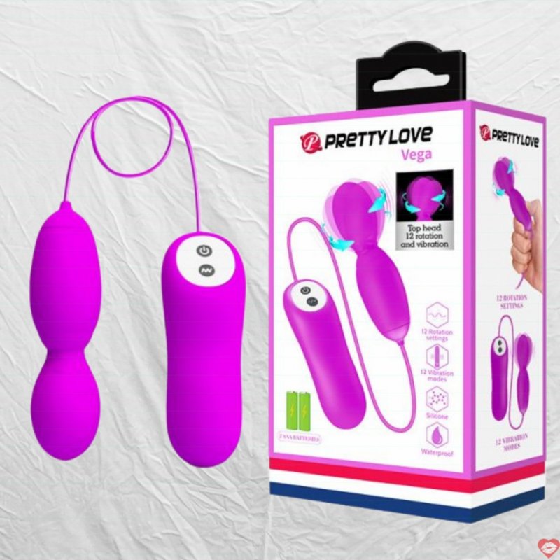 Trứng rung ngoáy Prettylove Vega