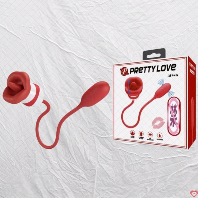 Trứng rung liếm 2 đầu prettylove