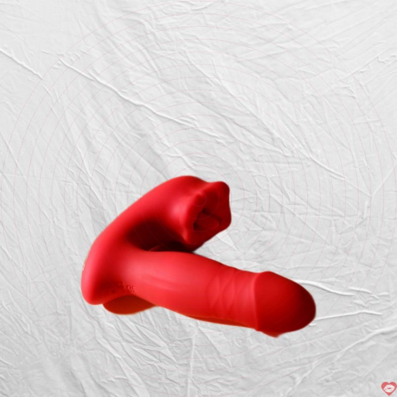 Đồ chơi tình dục nữ massage 2in1 rung liếm