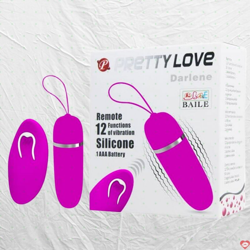 Trứng Rung Pretty Love Darlene – Điều Khiển Từ Xa -12 Chế Độ Rung