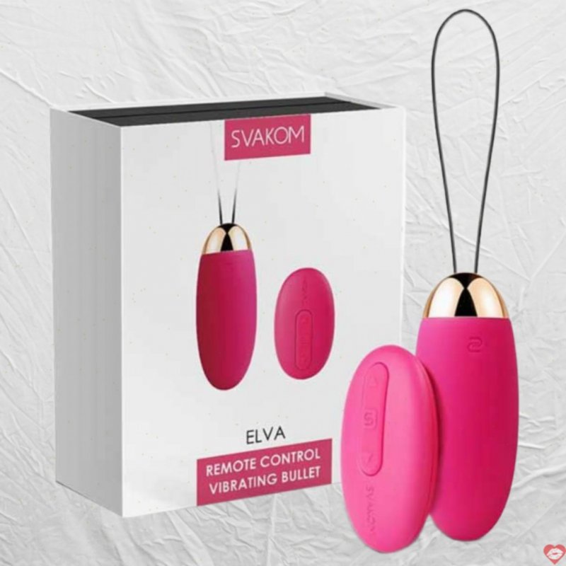 Trứng Rung Svacom Elva Điều Khiển Từ Xa Đa Chế Độ Sạc Nhanh 