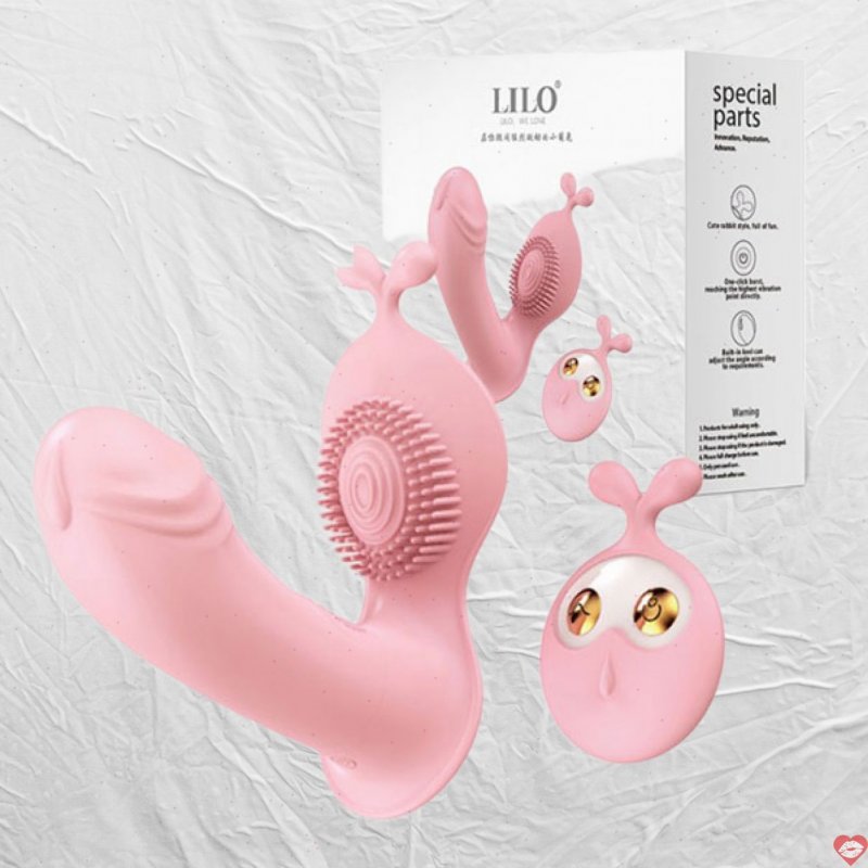 Chíp Rung LILO Hình Dương Vật 10 Chế Độ Rung Điều Khiển Từ Xa