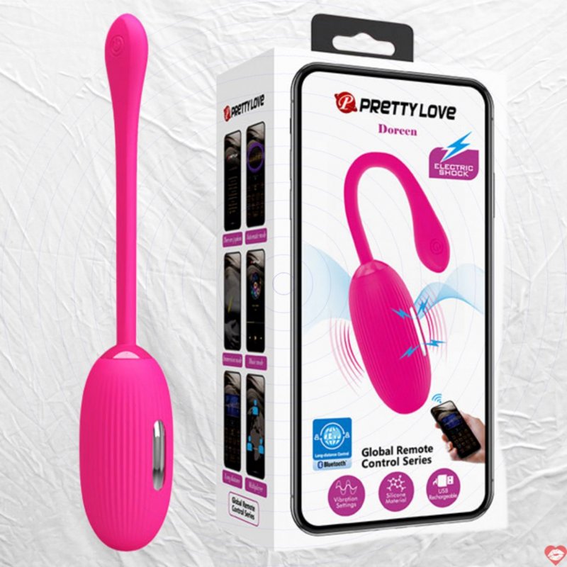 Trứng Rung PrettyLove Doreen Điều Khiển App – Xung Điện