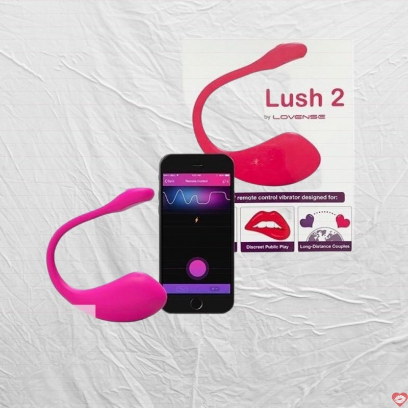 Lovense Lush 2 trứng rung thông minh điều khiển từ xa không giới hạn khoảng cách