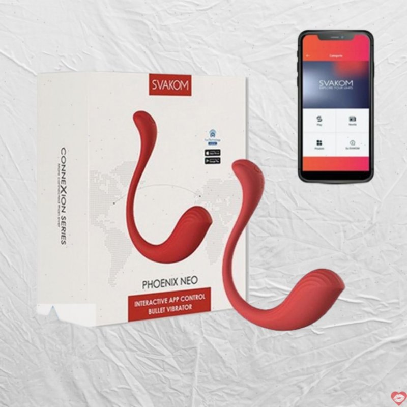 Svakom Phoenix Neo Trứng rung điều khiển từ xa cao cấp kết nối app