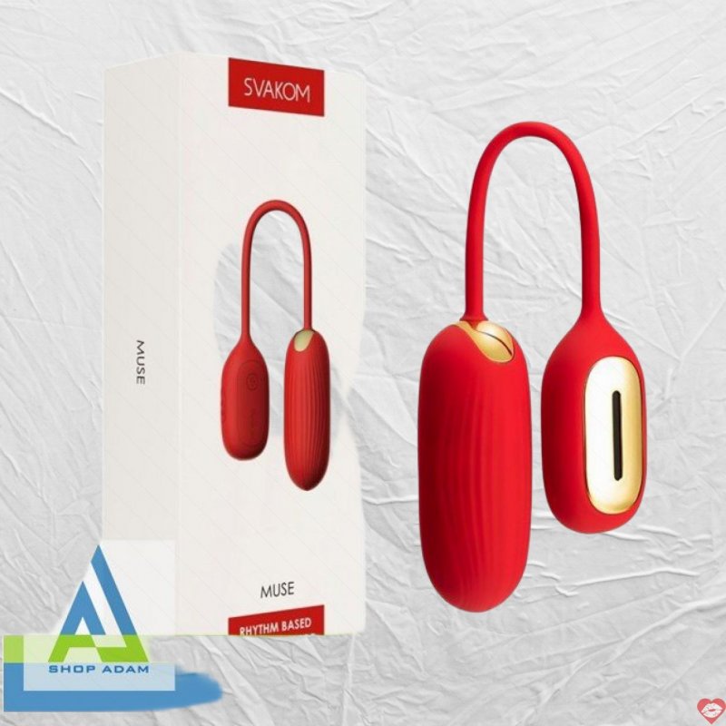 Svakom Muse trứng rung bluetooth rung cảm biến theo nhịp điệu âm thanh
