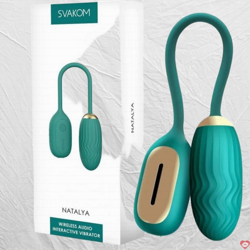 Svakom Natalya trứng rung kết nối App có cảm biến âm thanh
