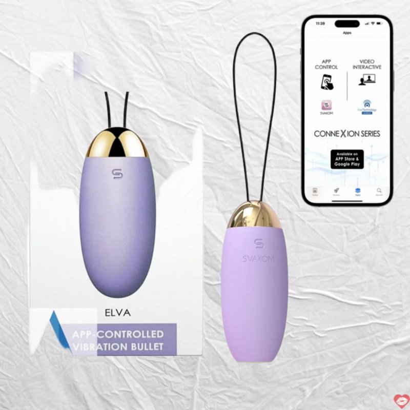 Svakom Elva App-Controlled trứng rung điều khiển bằng app