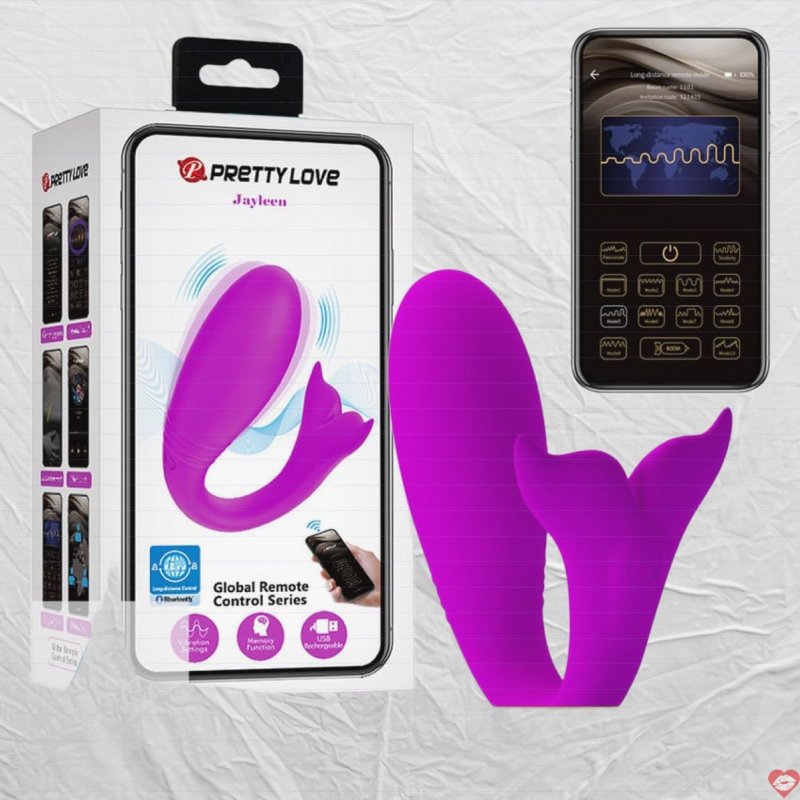 Trứng rung cá heo kết nối App Pretty Love Jayleen